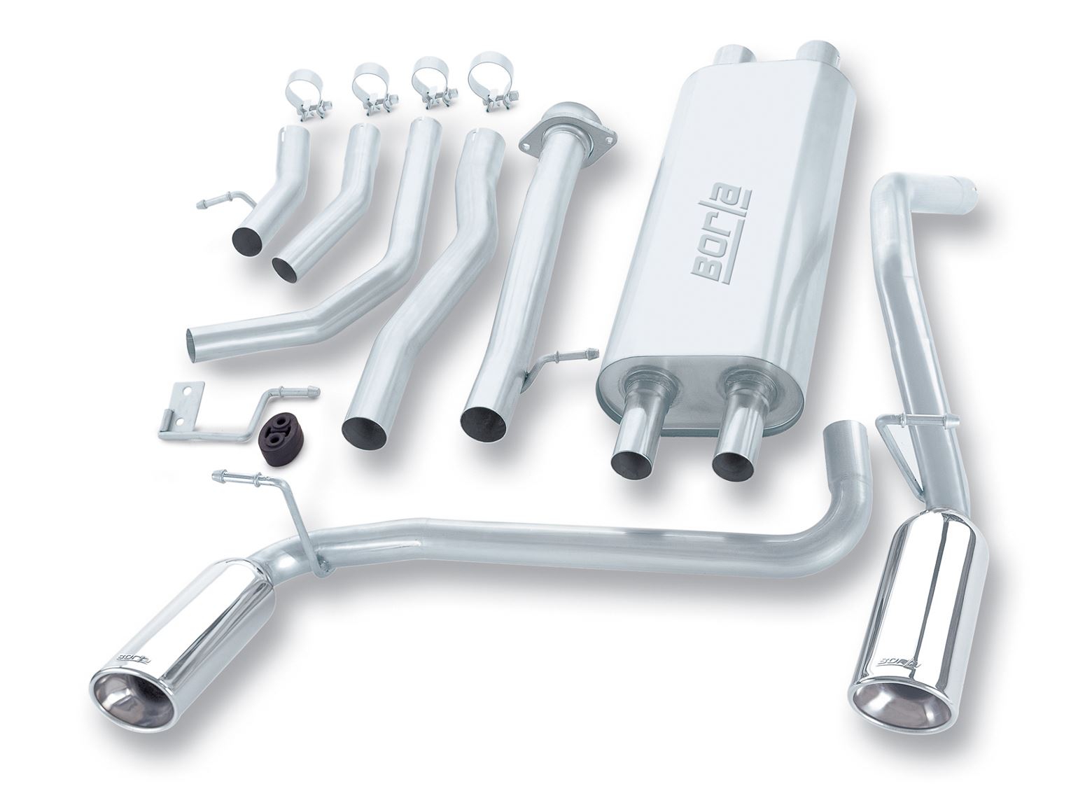 Best Exhaust Borla Hummer H2 20032006 CatBack Exhaust System 140037