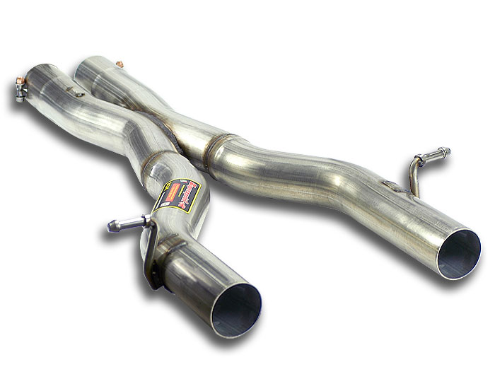 Best Exhaust Supersprint Mercedes W204 C 320 CDI rear muffler system