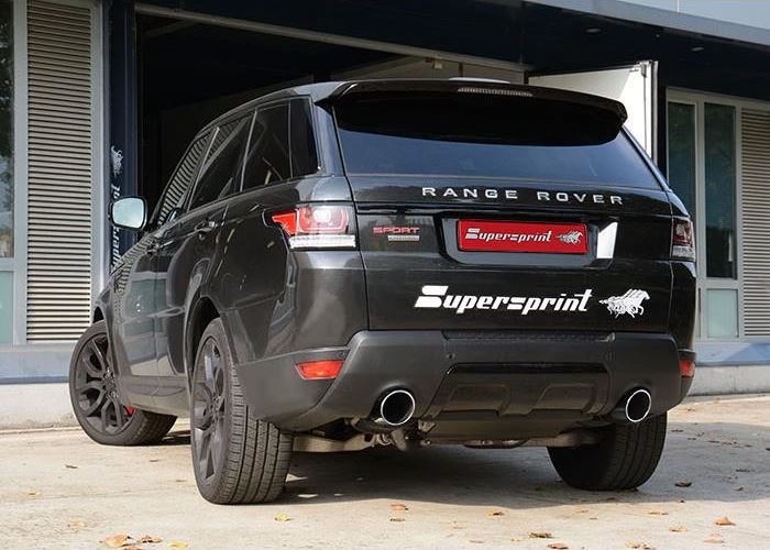 Best Exhaust   Supersprint Range Rover Sport Muffler bypass O