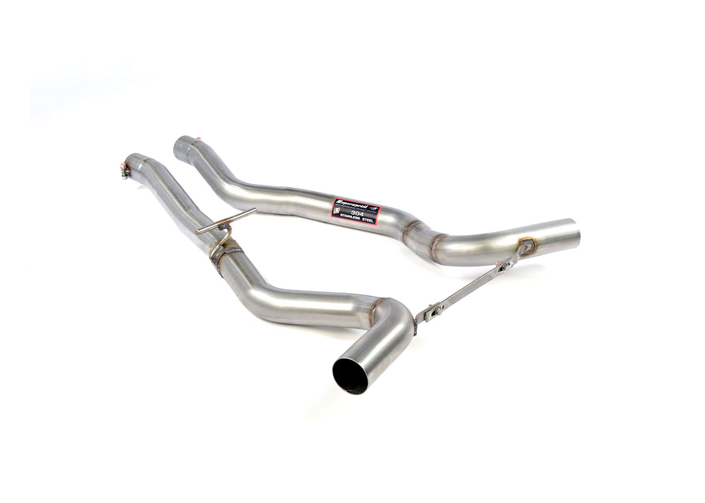 Best Exhaust Supersprint Mercedes C205 S205 W205 C43 C450 AMG centre