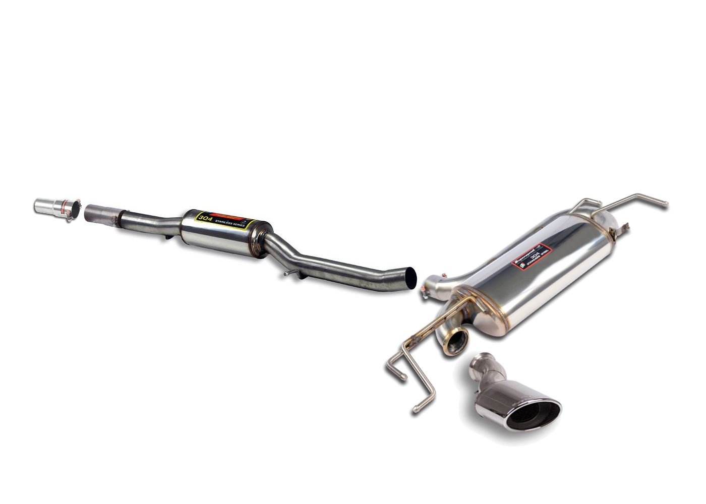 Audi s3 8l exhaust deals