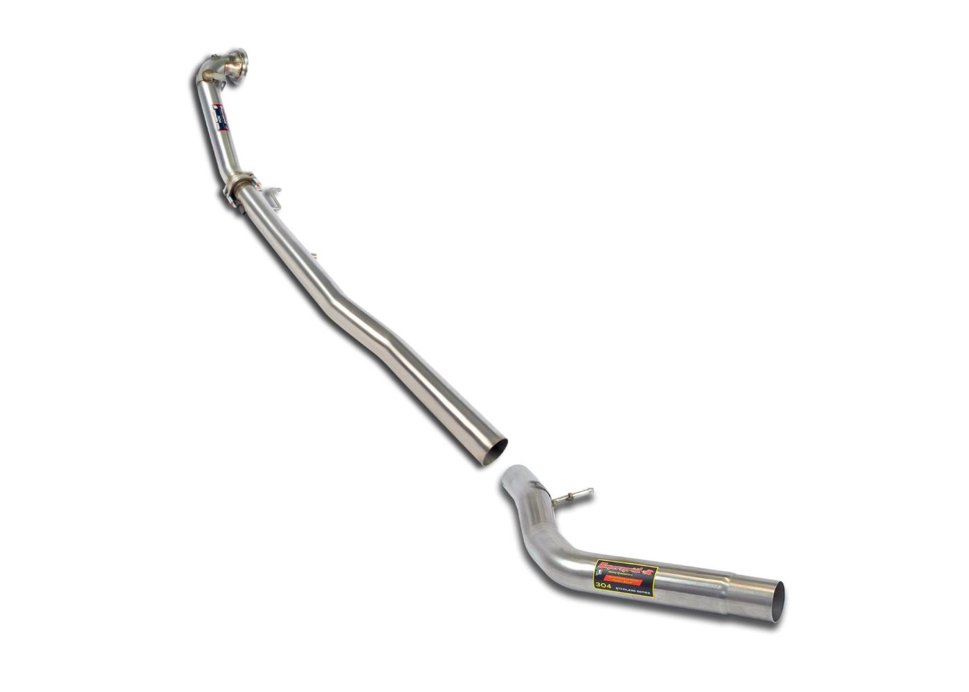 Best Exhaust Supersprint Audi RS Q3 2.5 TFSI Quattro catless downpipe