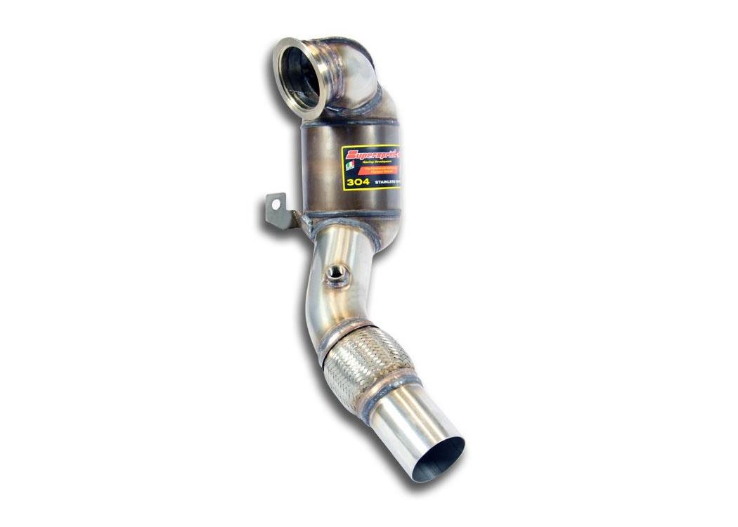 Best Exhaust Supersprint Audi S1 Sportback downpipe and Euro 5 200