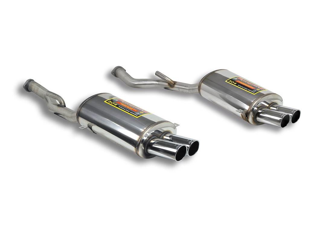 Best Exhaust - Supersprint BMW Z3 M 3.2i rear exhaust quad 80mm tips ...