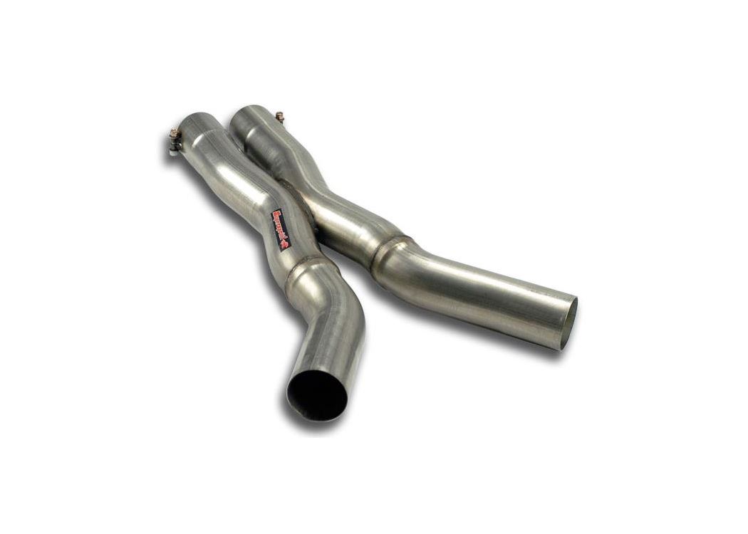 Best Exhaust Supersprint Mercedes Benz W211 E63 AMG xpipe resonator