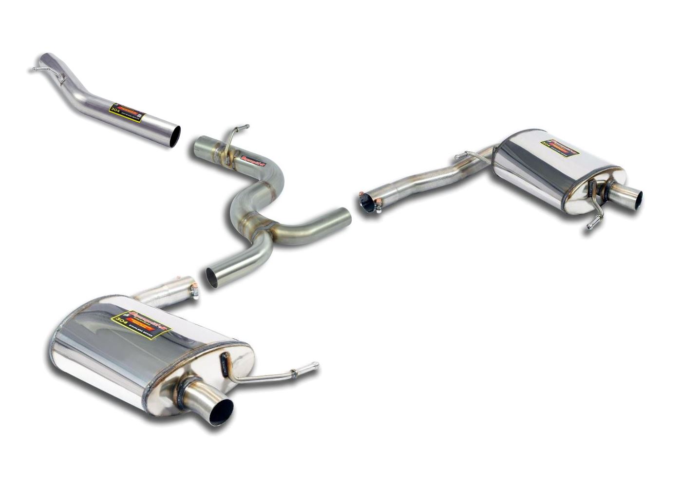 Best Exhaust Supersprint VW Arteon 4 motion 2.0 TSI Catback