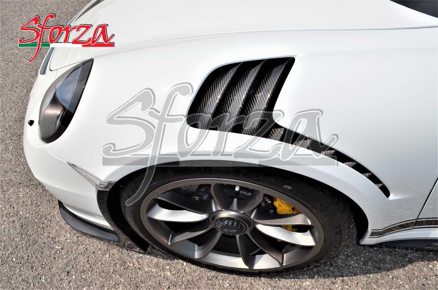 Best Exhaust Sforza Porsche 911 991.1 GT3 RS Carbon Front Fender