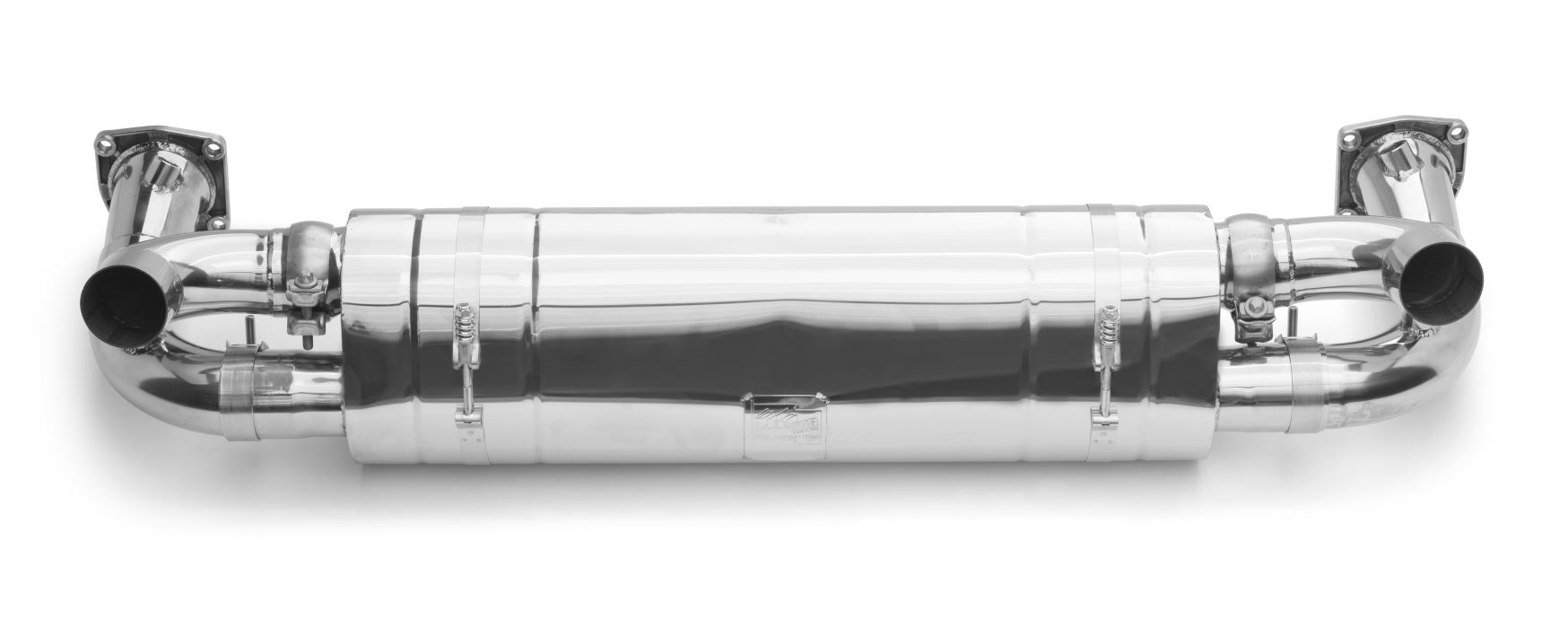 Best Exhaust Tubi Style Porsche 997.2 Turbo Exhaust with cat delete pipes TSPO997T10.004.A