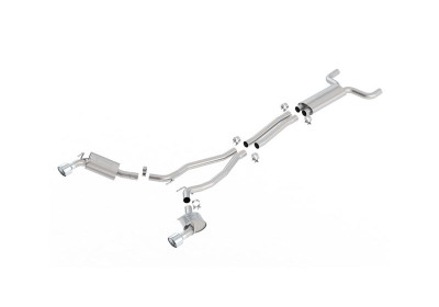 Chevy Camaro SS 2010-2013 Road Legal Catback Exhaust System Extra Quiet