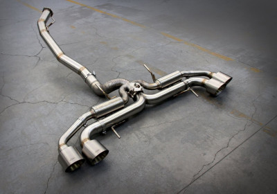 Nissan GT-R 2009-on 90mm Rear Exhaust without Valves
