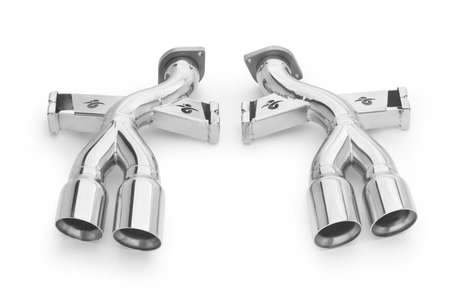 Best Exhaust Tubi Style Ferrari 550 575 Straight Pipes Exhaust Kit