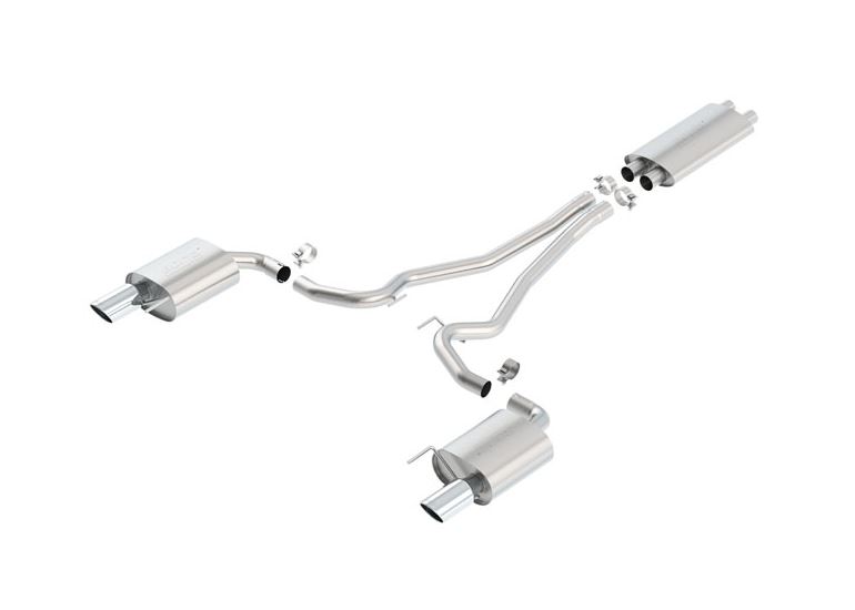 Best Exhaust - Borla Ford Mustang GT 2015-2017 Cat-Back Exhaust System ...