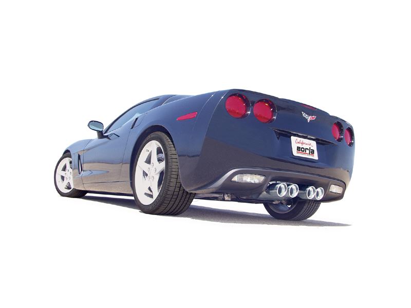 Best Exhaust Borla Chevy C6 Corvette 20052008 AxleBack Exhaust ATAK