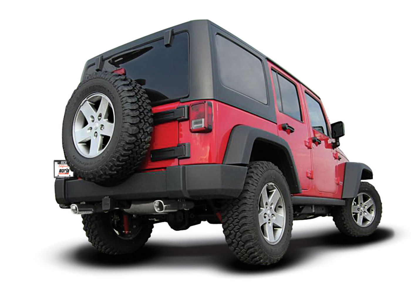 Best Exhaust Borla Jeep Wrangler JK 2 & 4 door 20122018 Axle Back
