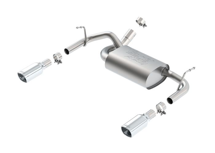 Best Exhaust Borla Jeep Wrangler JK 2 & 4 door 20122018 Axle Back