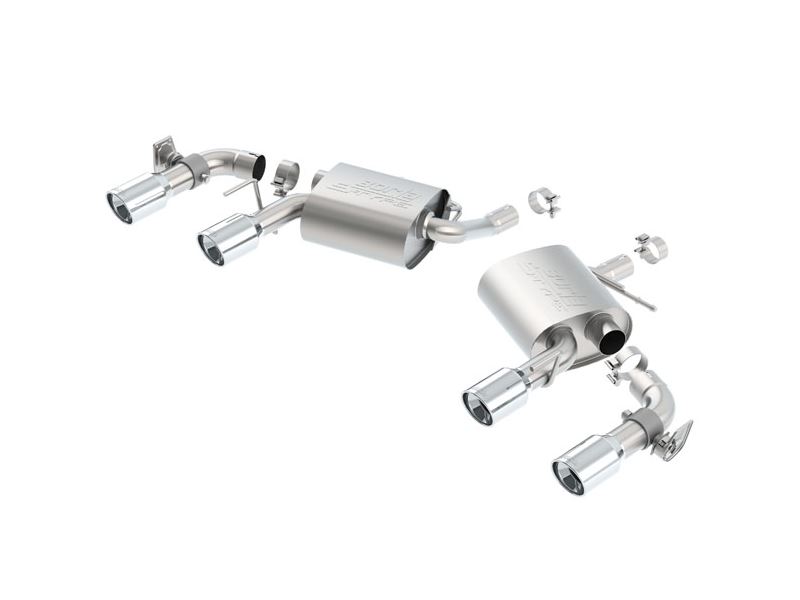 Best Exhaust Borla Chevy Camaro V6 2016 Rear Section Exhaust ATAK