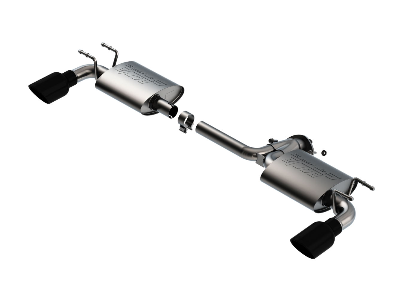 Best Exhaust Borla Mazda 3 2019on 2.0L 2.5L Hatchback AxleBack