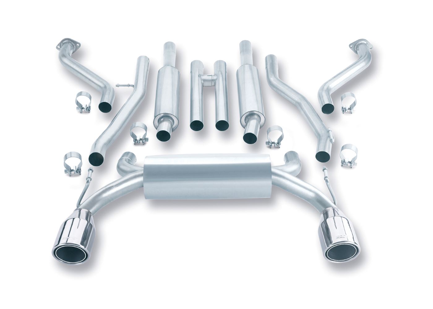 Best Exhaust Borla Nissan 350Z 20032008 CatBack Exhaust System SType 140045