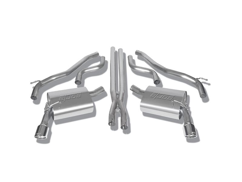 Best Exhaust - Borla Chevy Camaro V6 2010-2013 Cat-Back Exhaust Touring