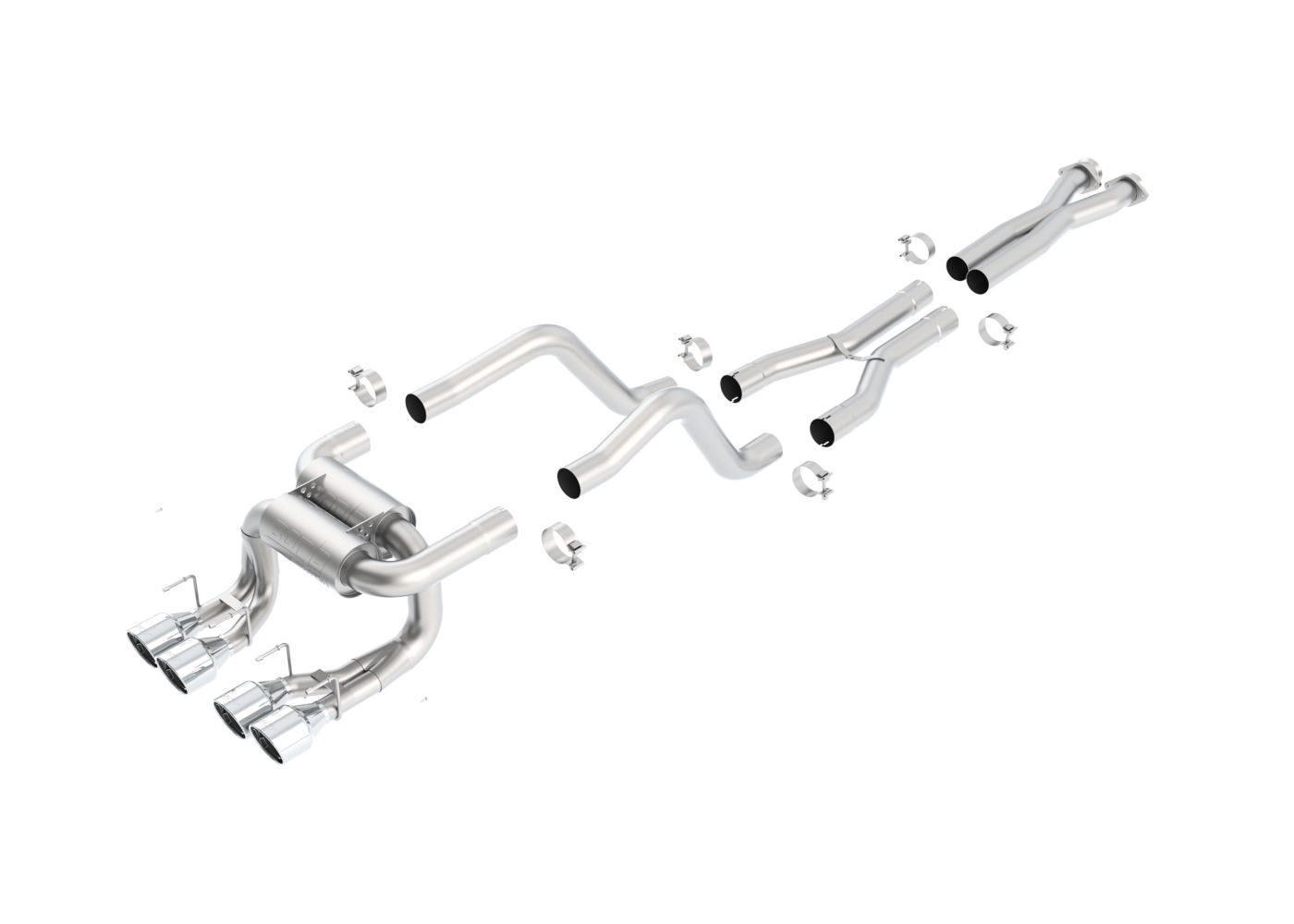 Best Exhaust Borla Chevy C6 Corvette Z06/ZR1 20062011 CatBack ATAK