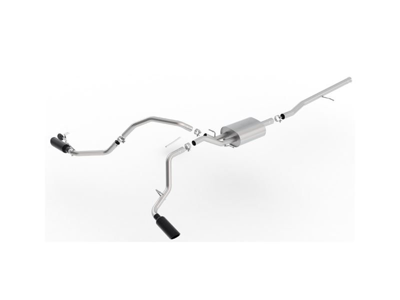 Best Exhaust Borla Silverado/Sierra 1500 5.3L 20142019 CatBack Exhaust System Touring split