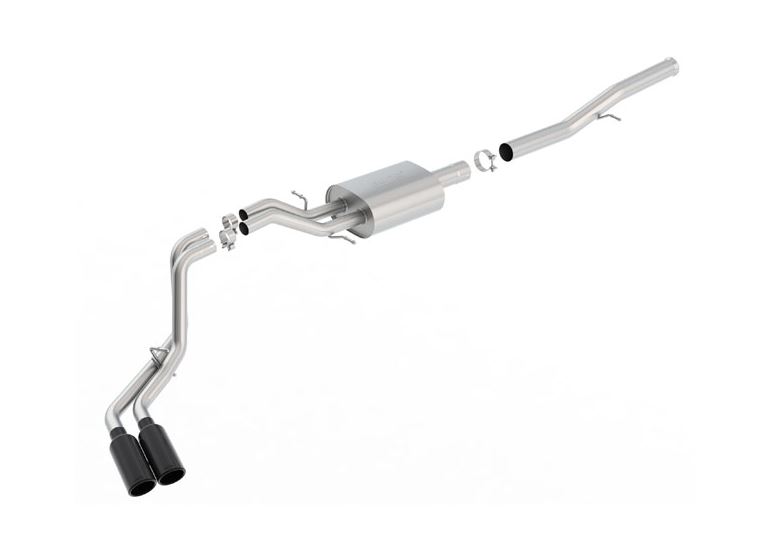 Best Exhaust - Borla Silverado/Sierra 1500 6.2L 2014 Cat-Back S-Type