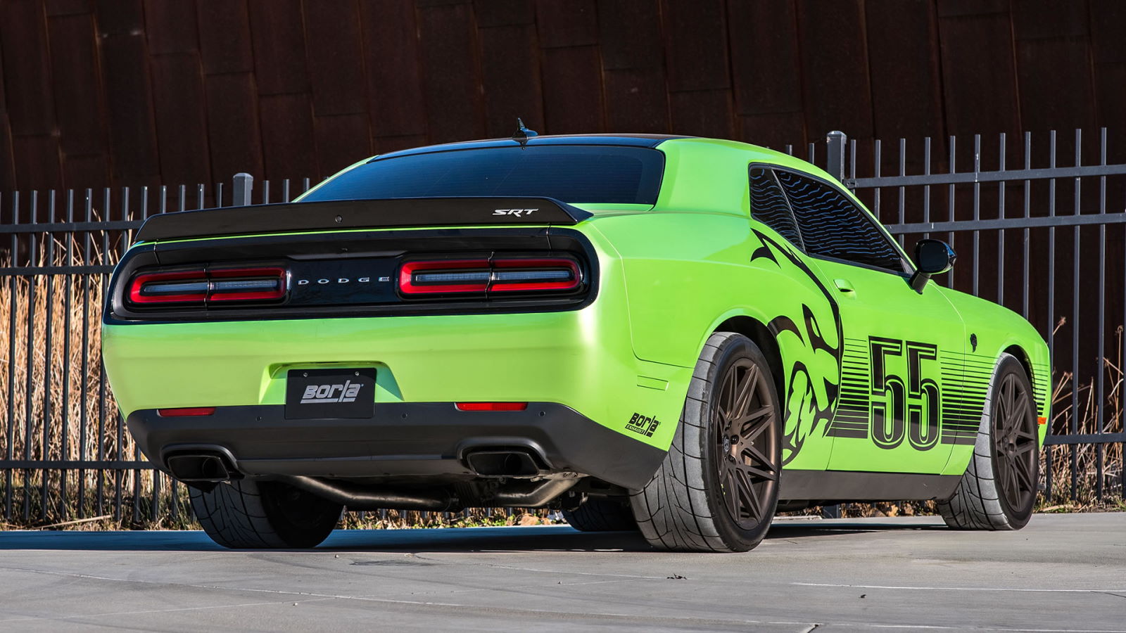 Best Exhaust Borla Dodge Challenger SRT Hellcat 2015on CatBack