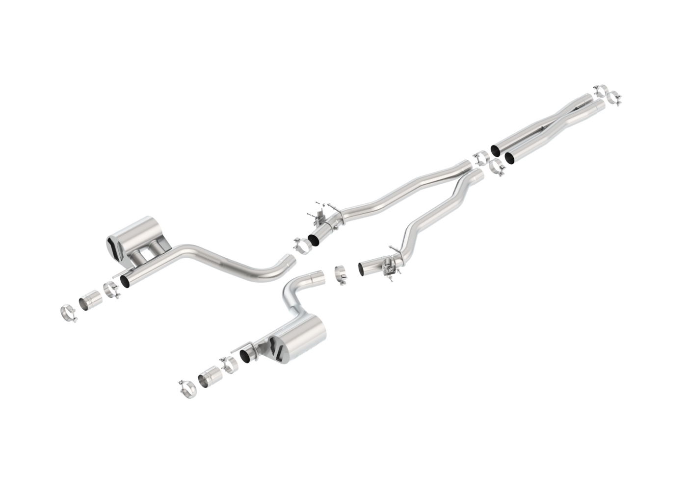 Best Exhaust Borla Dodge Charger SRT Hellcat 2015on CatBack Exhaust