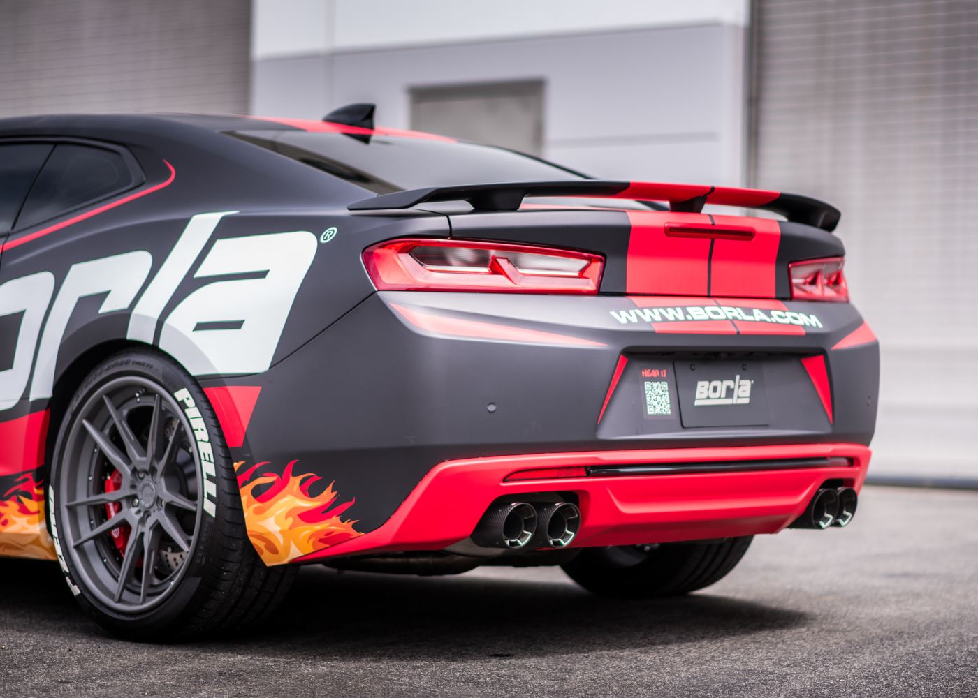 Best Exhaust - Borla Chevy Camaro SS W/ Quad Tips Cat-Back Exhaust S