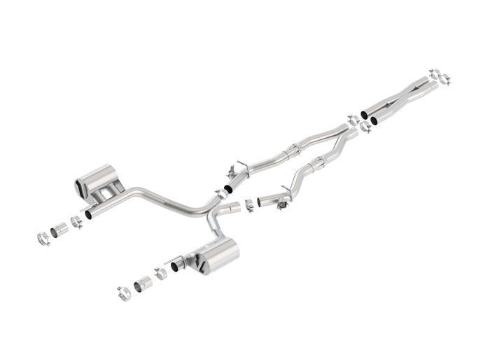 Best Exhaust Borla Dodge Challenger RT 2016on CatBack Exhaust ATAK