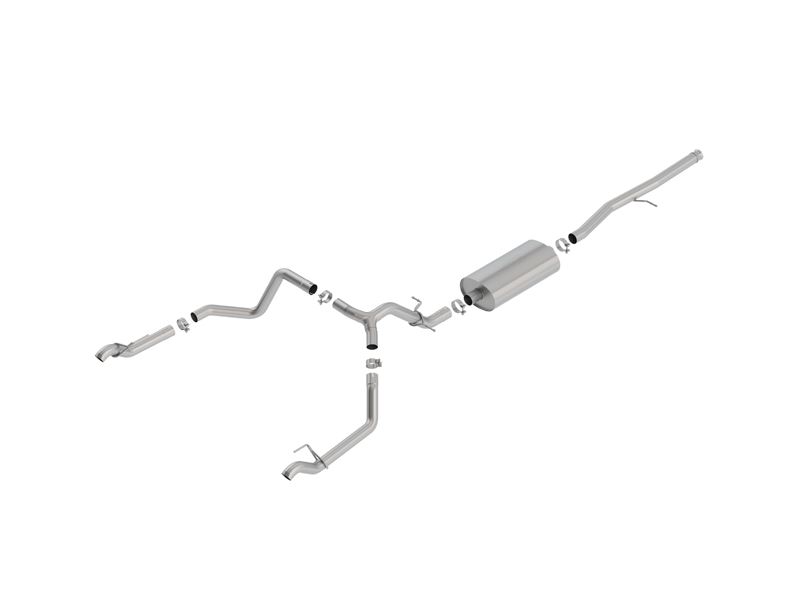 Best Exhaust - Borla Silverado/Sierra 1500 6.2L 2019 Cat-Back Exhaust