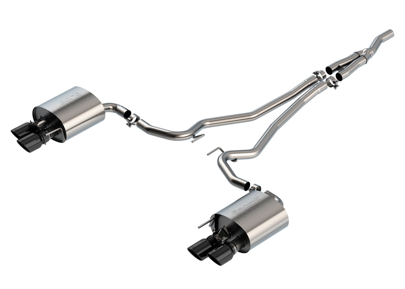 Best Exhaust - Borla Ford Mustang 2.3L EcoBoost 2019-on Cat-Back