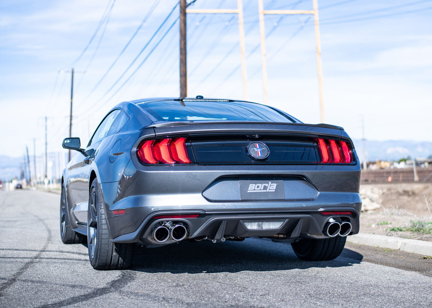 Best Exhaust - Borla Ford Mustang EcoBoost 2019-on Cat-Back Exhaust