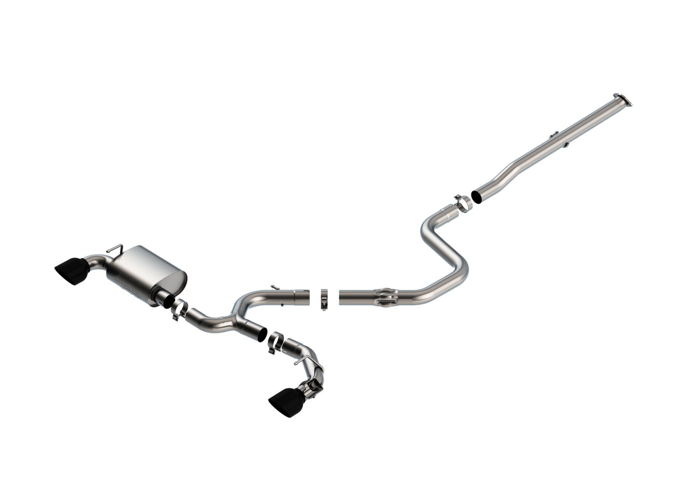 Borla Cat-Back Exhaust System - ATAK | 2019-2020 Hyundai Veloster N 2.0L Turbocharged (140832)