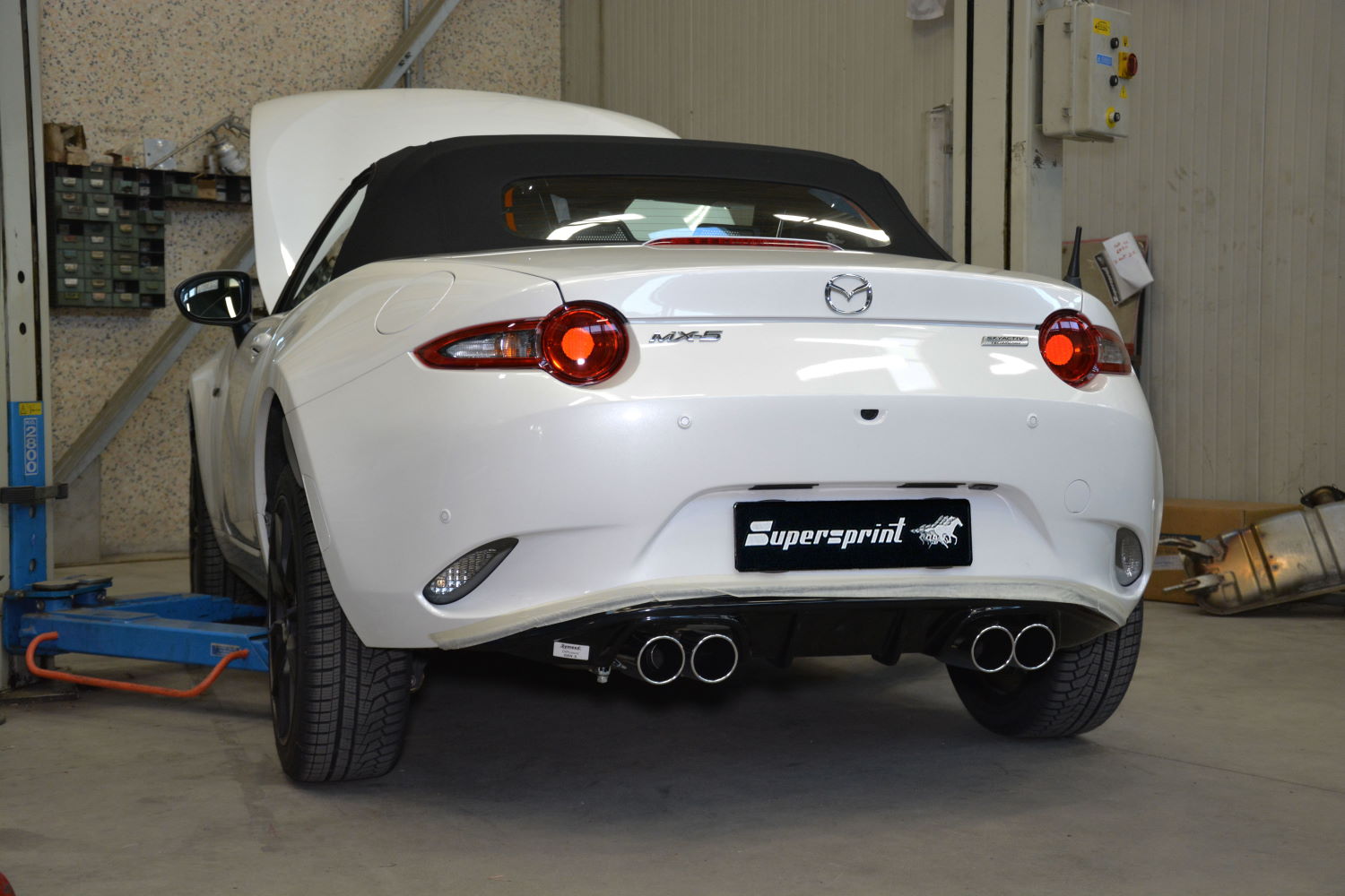 Best Exhaust Supersprint Mazda MX5 ND Sport pack Quad
