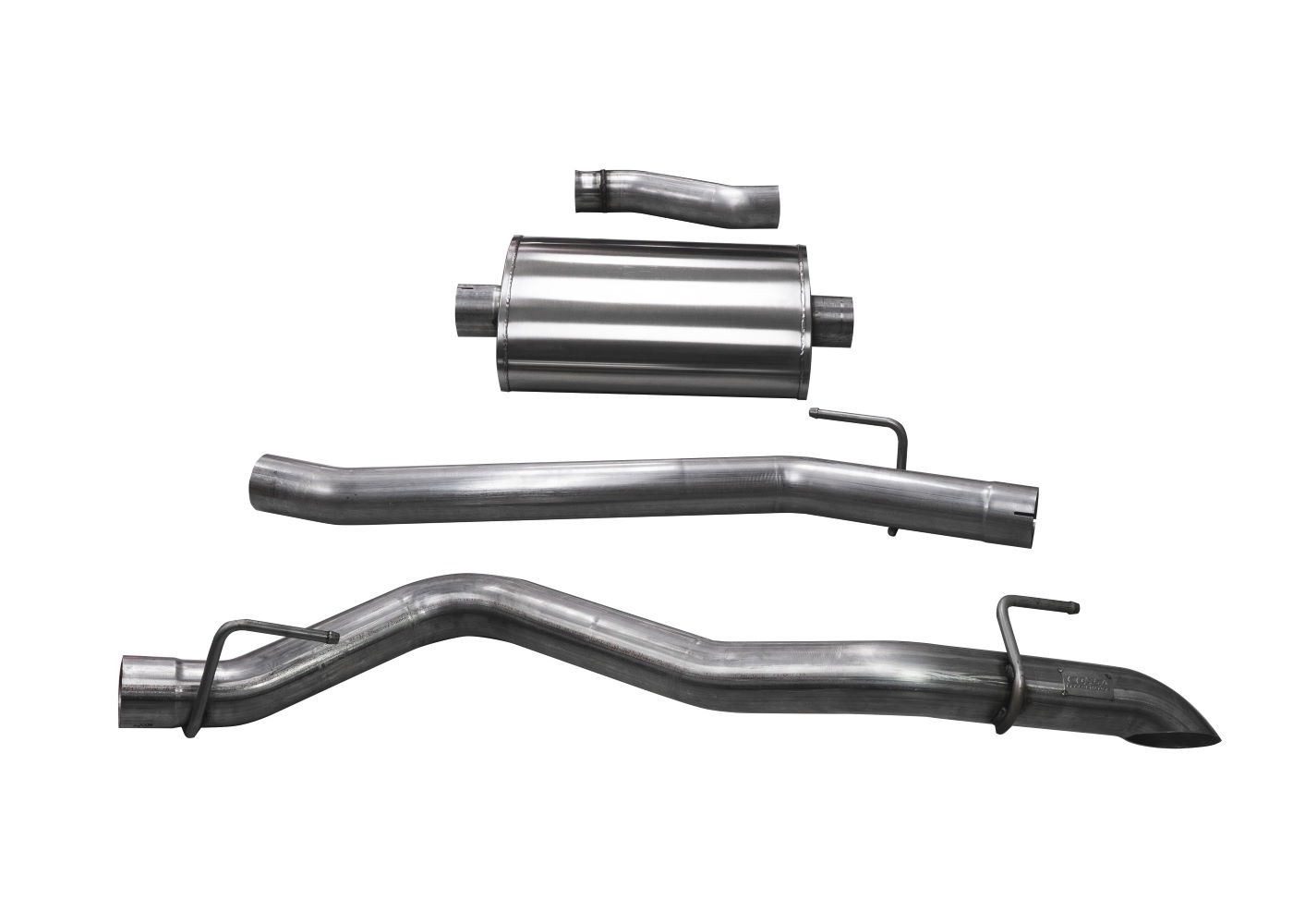Best Exhaust Corsa Jeep Gladiator JT 3.6L V6 3" Sport CatBack with