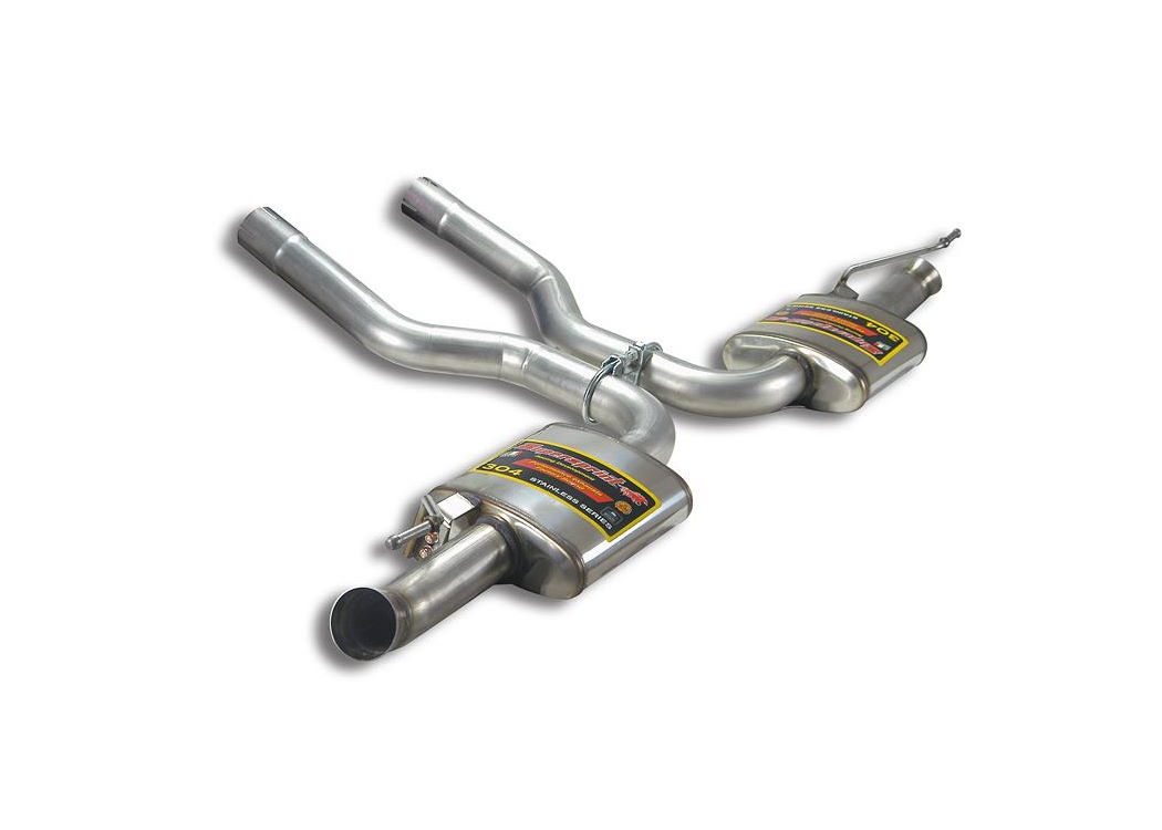 Best Exhaust Supersprint Porsche 957 Cayenne V6 Petrol rear exhaust