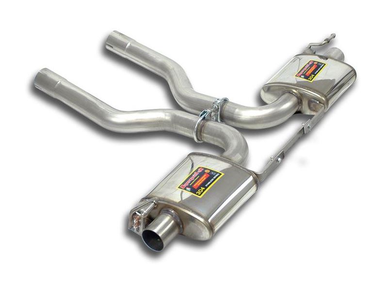 Best Exhaust Supersprint VW Touareg R 4.2 TDI V8 diesel rear exhaust