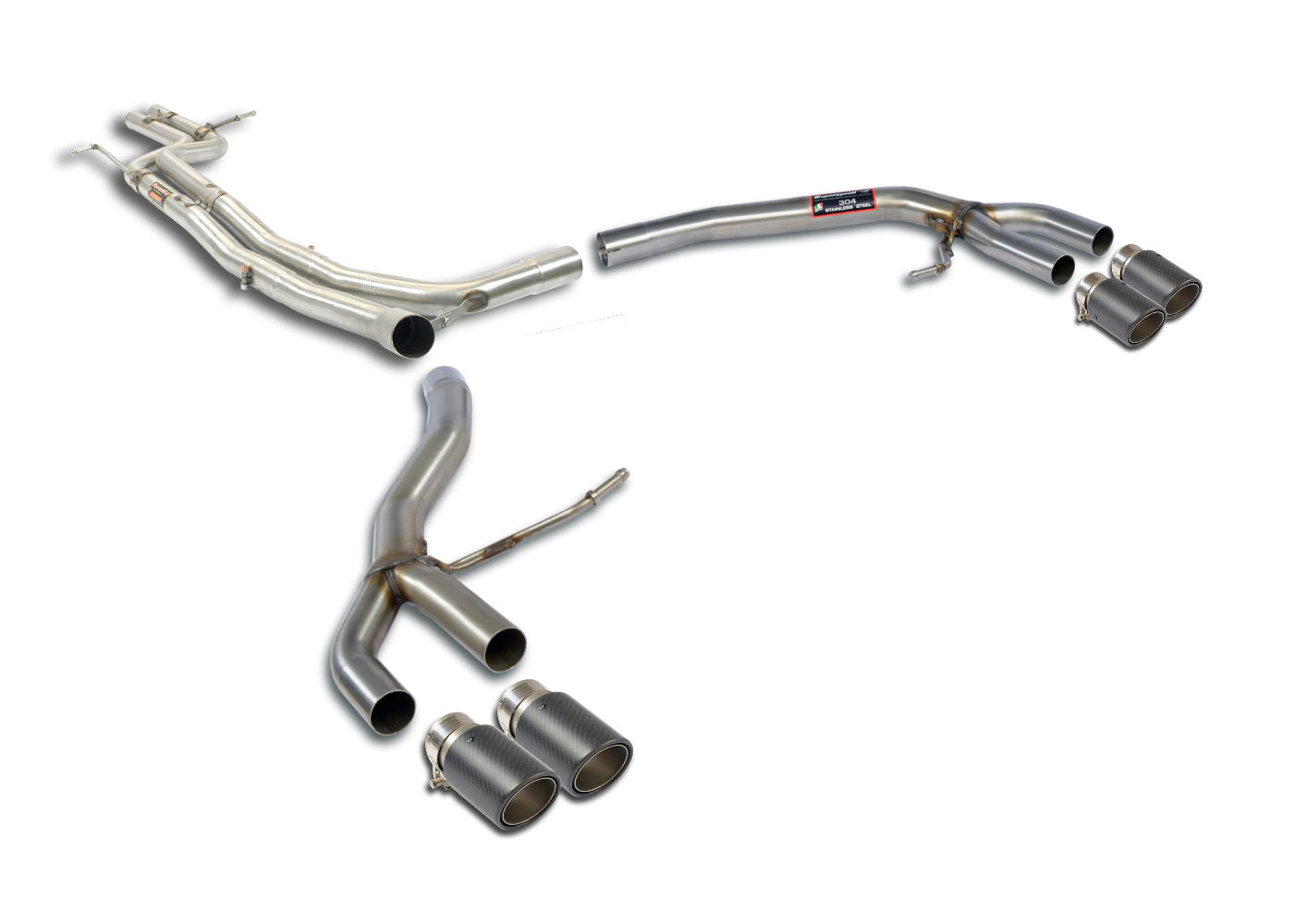 Best Exhaust Supersprint Porsche Macan S GTS V6 catback exhaust w