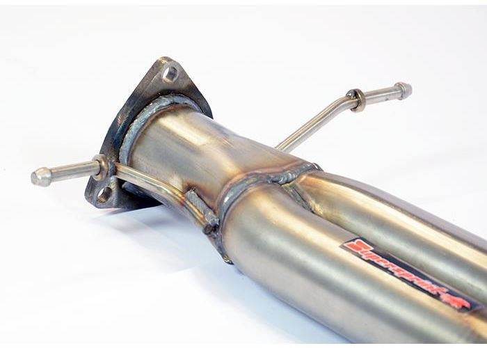 Best Exhaust Supersprint Land Rover Discovery centre pipe with YPipe