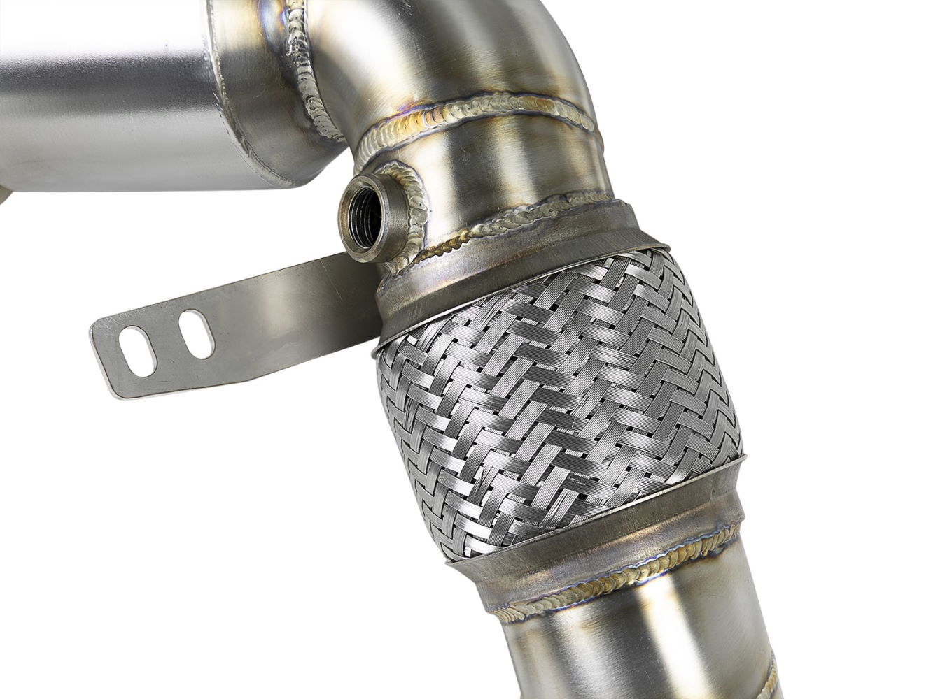 Best Exhaust aFe Power BMW X5M F85 X6M F86 Twisted Steel Down Pipe 3.