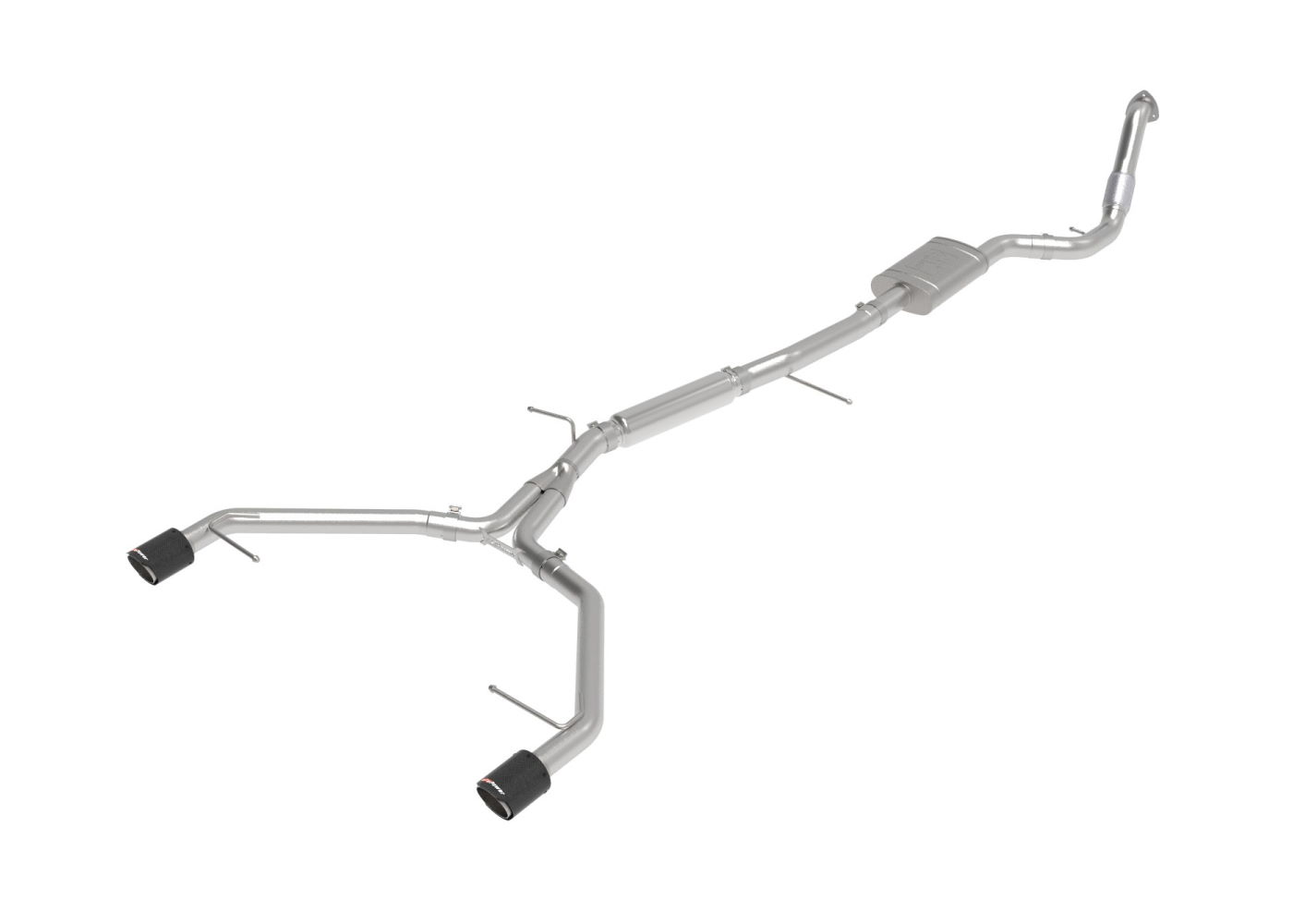aFe MACH Force-Xp 3in to 2.5in SS Cat-Back Exhaust Audi A4 (17-19) (49-36420-P) main image 0