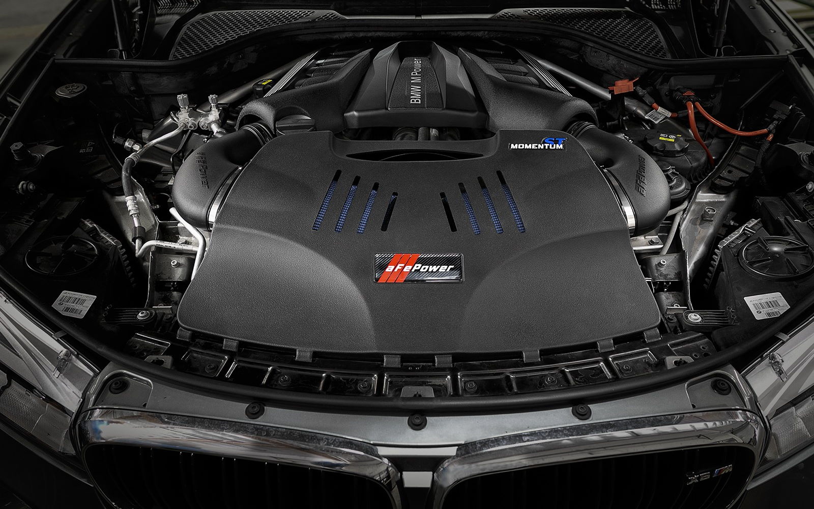 Best Exhaust aFe Power BMW X5M F85 X6M F86 Momentum ST Cold Air Intake w/Pro 5R afe5040045R