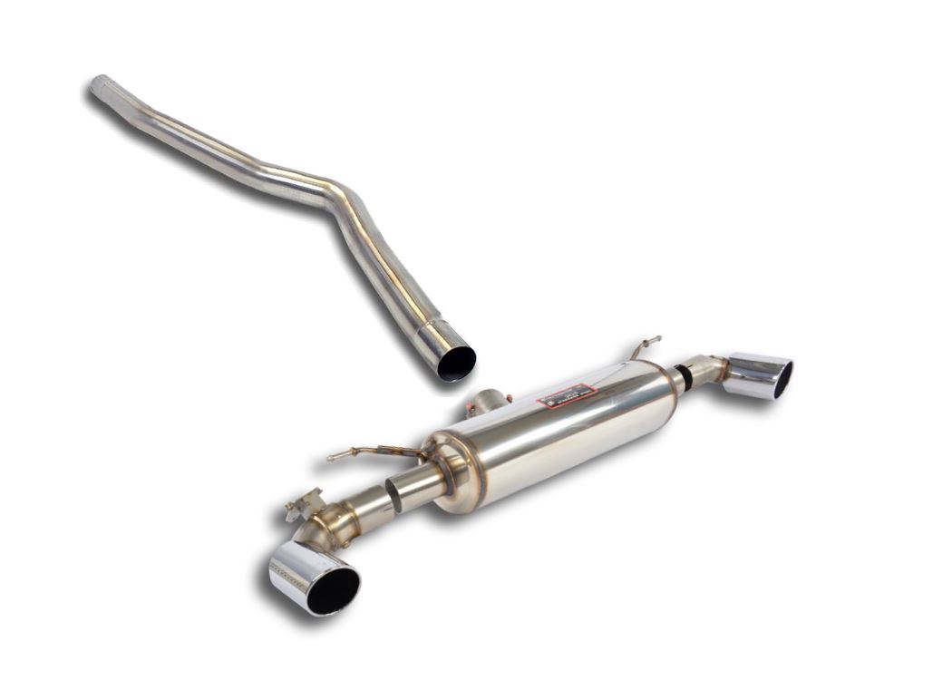 Best Exhaust - Supersprint BMW F22 M235i catback with valves and dual