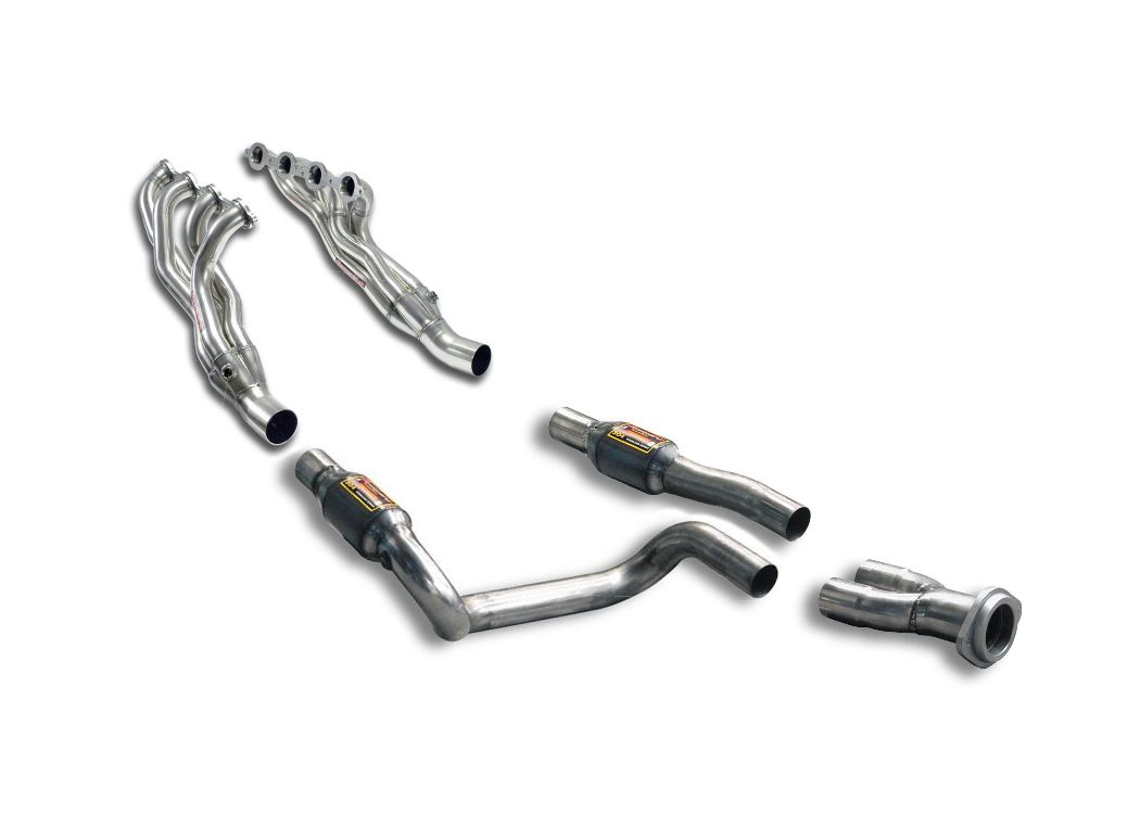 Best Exhaust Supersprint Hummer H2 6.2i 2008on manifolds and cats LHD 531201_531222_531202_531212