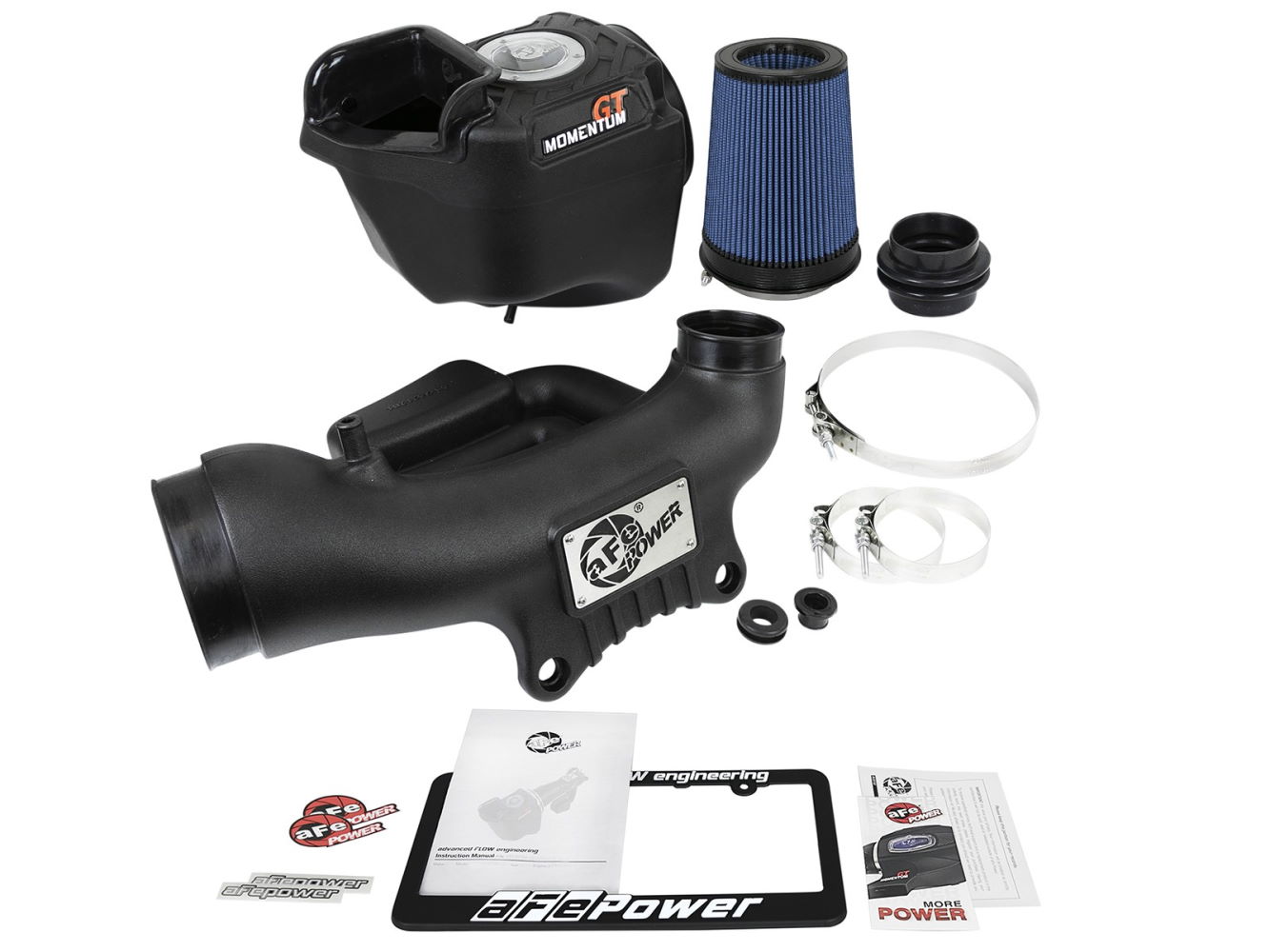 Best Exhaust aFe Power Jeep Wrangler JK Momentum GT Cold Air Intake