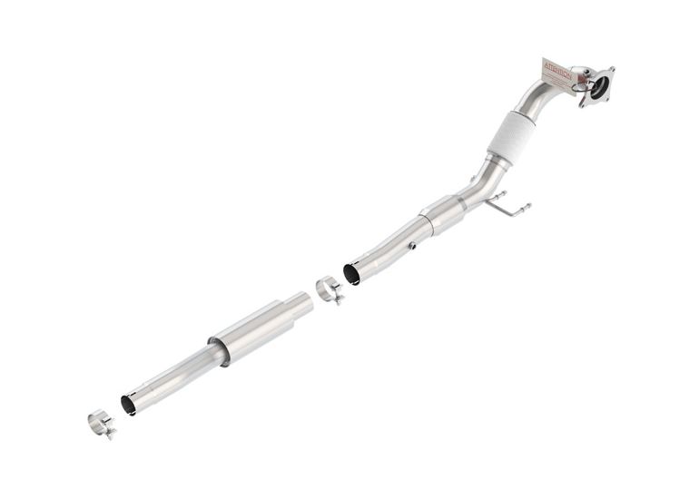 2012 Volkswagen Golf R Exhaust Best Exhaust - Borla VW Golf R 2012-2013 Down Pipe 60552