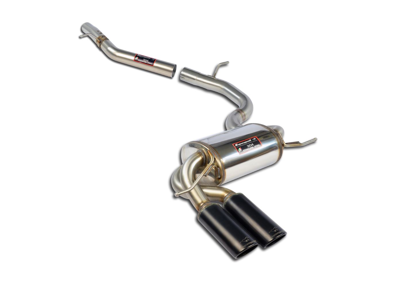 Best Exhaust Reviews for Supersprint Audi A3 0709 Sportback Quattro 2.0T CatBack Oval Loud