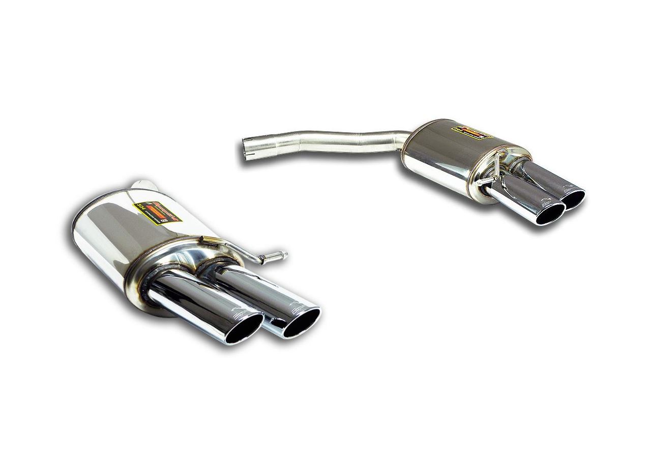 Best Exhaust - Supersprint Audi SQ5 Q5 2009-on rear exhausts quad oval