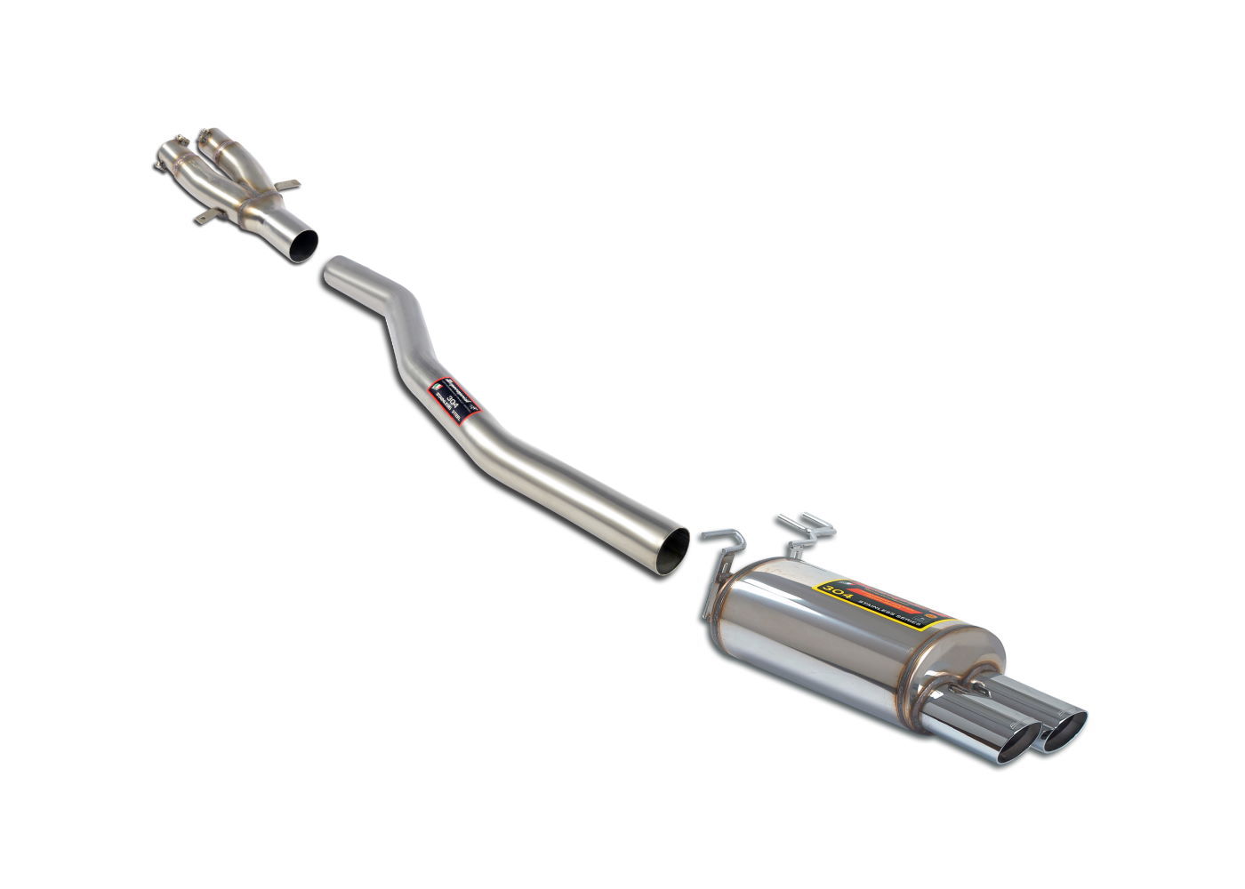 Best Exhaust Supersprint Alpina B10 E39 (6 cyl) Catback exhaust loud